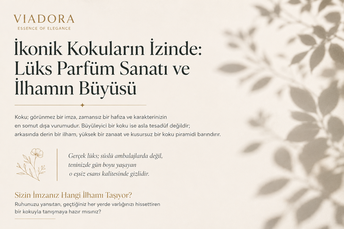 Lüks Parfüm Sanatı ve İlhamın Büyüsü