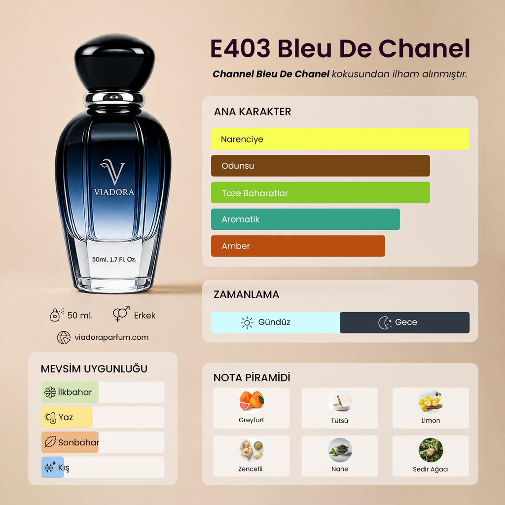 E403 Bleu De Chanel