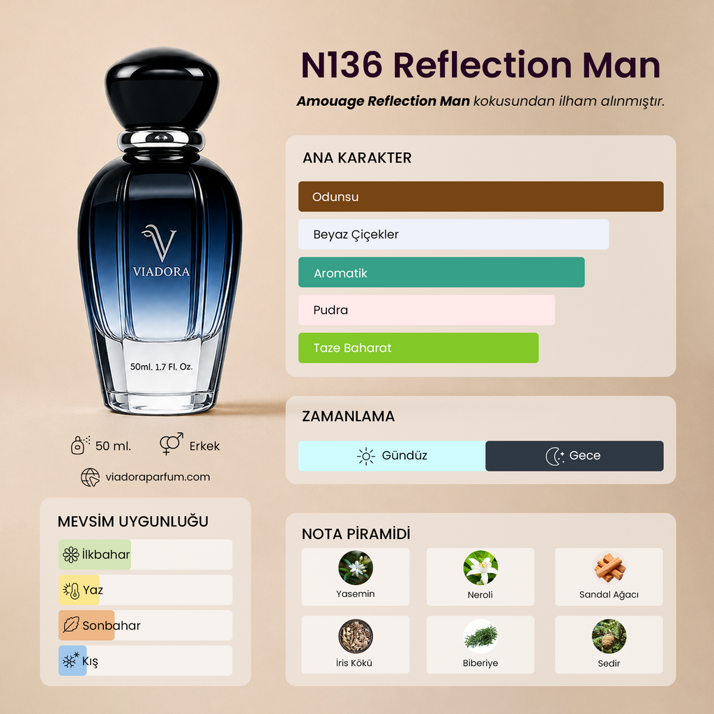 N136 Reflection Man