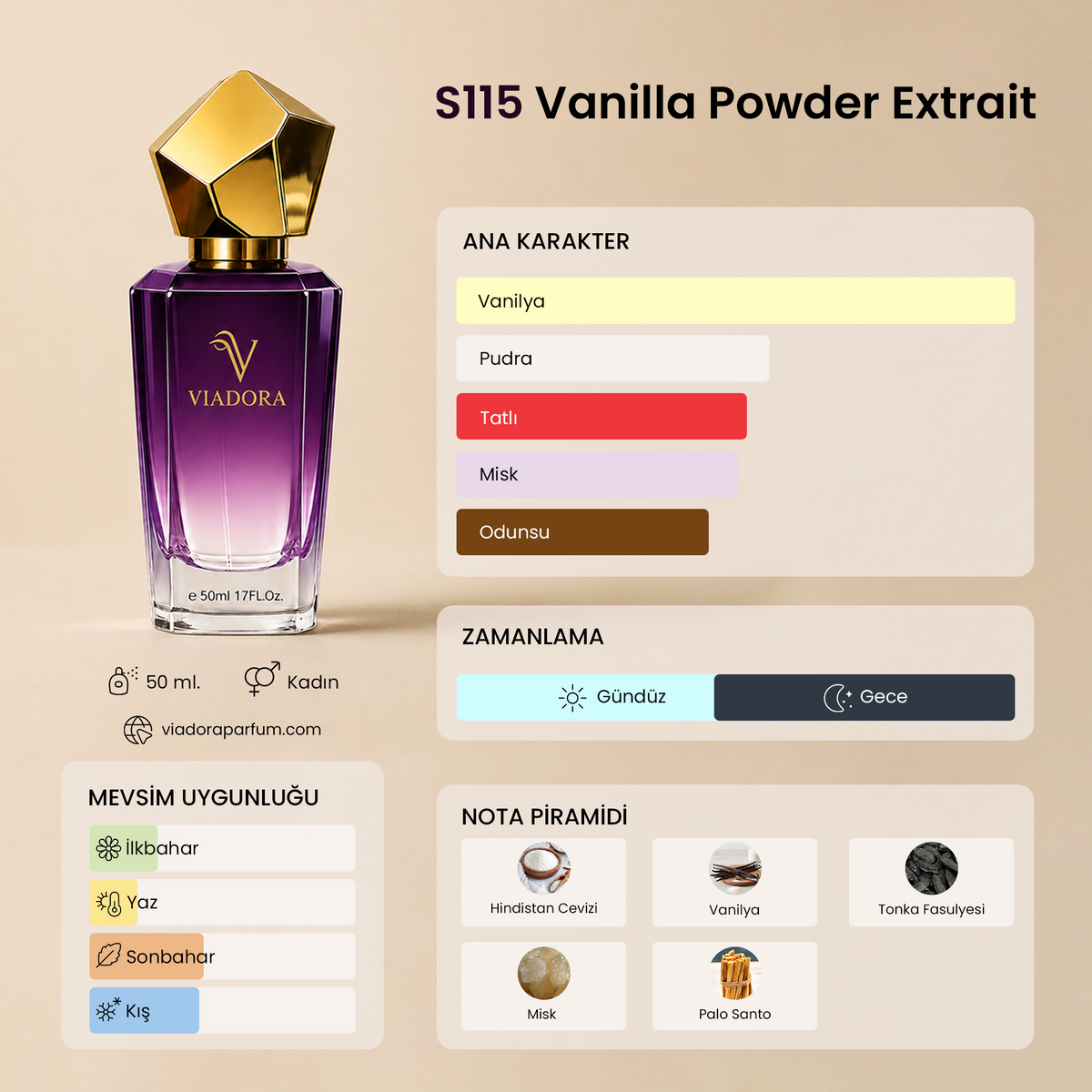 S115 Vanilla Powder Extrait