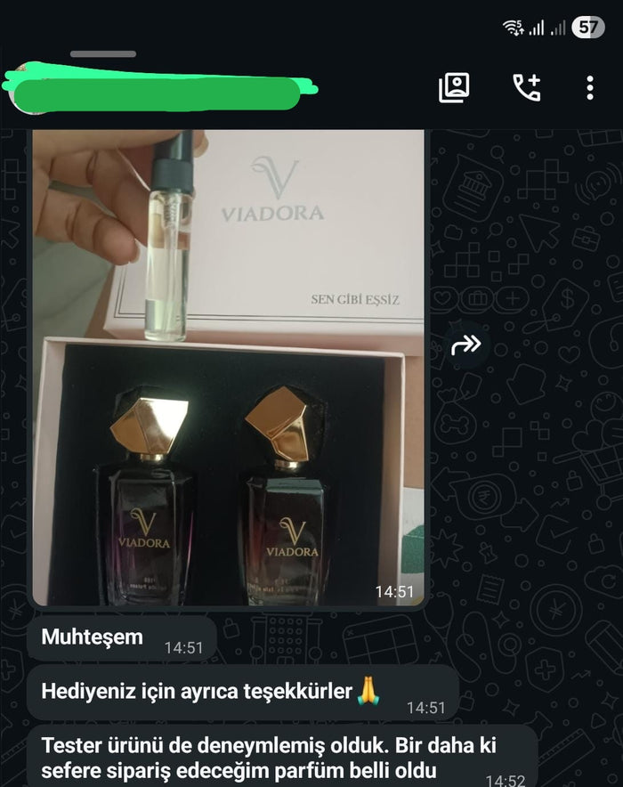 Müşteri WhatsApp yazışması